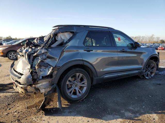 1FMSK8DH2PGA49859 - 2023 FORD EXPLORER XLT 灰色 照片 3