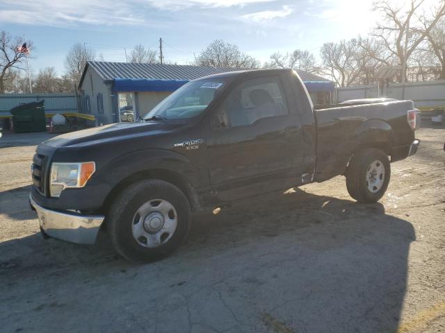 1FTRF12W19KB42730 - 2009 FORD F150 BLACK photo 1