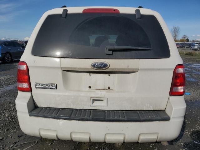 1FMCU0D76AKA09778 - 2010 FORD ESCAPE XLT WHITE photo 6