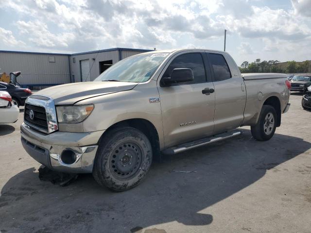 5TFRV54198X054781 - 2008 TOYOTA TUNDRA DOUBLE CAB CREAM photo 1