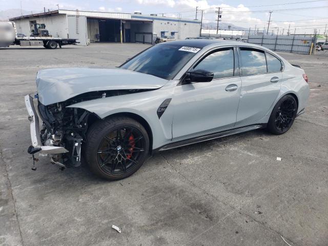WBS43AY04RFT57848 - 2024 BMW M3 COMPETITION GRAY photo 1