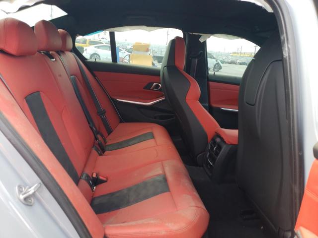 WBS43AY04RFT57848 - 2024 BMW M3 COMPETITION GRAY photo 10