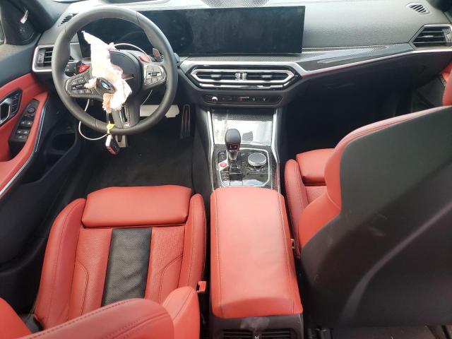 WBS43AY04RFT57848 - 2024 BMW M3 COMPETITION GRAY photo 8