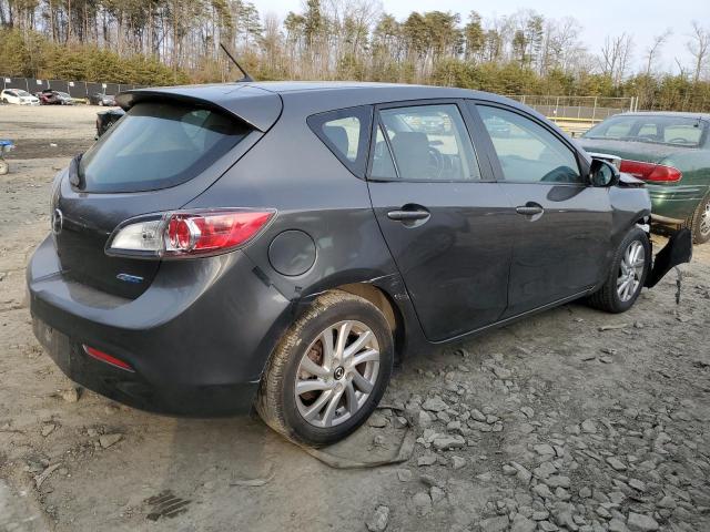 JM1BL1LP7D1822714 - 2013 MAZDA 3 I GRAY photo 3