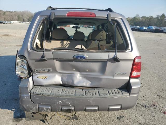 1FMCU93178KC17888 - 2008 FORD ESCAPE XLT GRAY photo 6