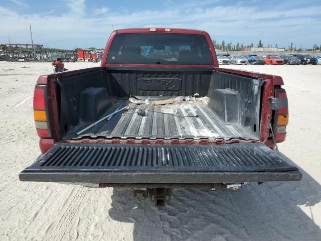 1GTEK19T94E312894 - 2004 GMC SIERRA1500 K1500 BURGUNDY photo 6