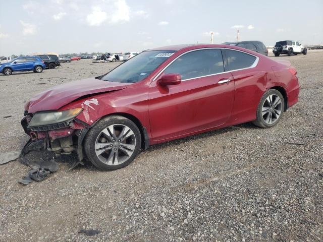 1HGCT1B87DA021829 - 2013 HONDA ACCORD EXL RED photo 1