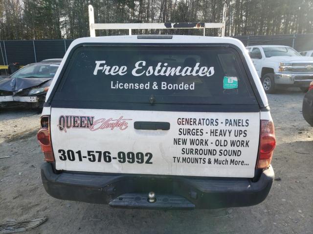 5TFTX4CNXFX055577 - 2015 TOYOTA TACOMA ACCESS CAB თეთრი ფოტო 6