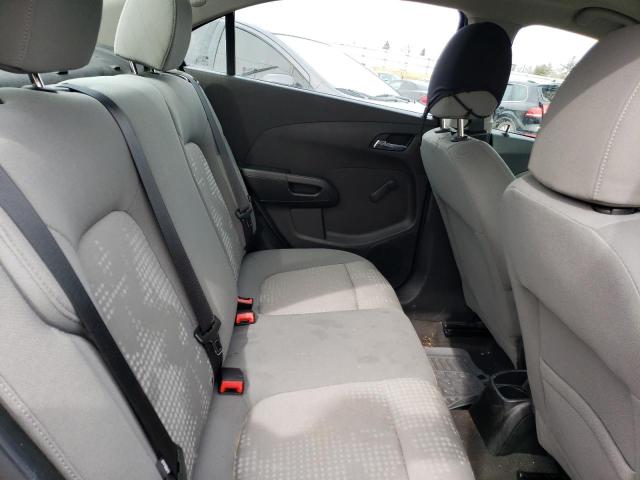 1G1JA5SH4E4129191 - 2014 CHEVROLET SONIC LS GRAY photo 10