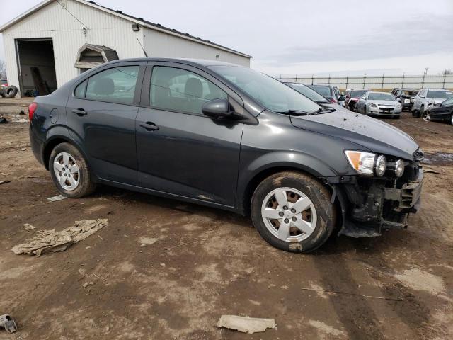 1G1JA5SH4E4129191 - 2014 CHEVROLET SONIC LS GRAY photo 4