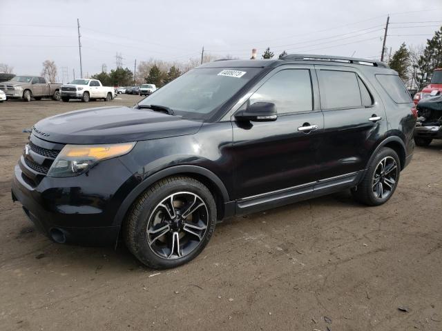 1FM5K8GT3DGB62874 - 2013 FORD EXPLORER SPORT BLACK photo 1