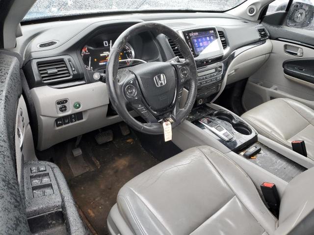 5FNYF6H98JB056763 - 2018 HONDA PILOT TOURING SILVER photo 8