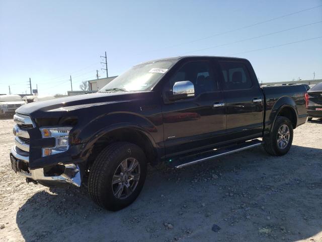 1FTEW1EP1GKD28638 - 2016 FORD F150 SUPERCREW BLACK photo 1