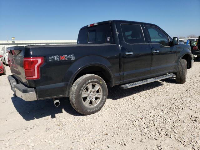 1FTEW1EP1GKD28638 - 2016 FORD F150 SUPERCREW BLACK photo 3