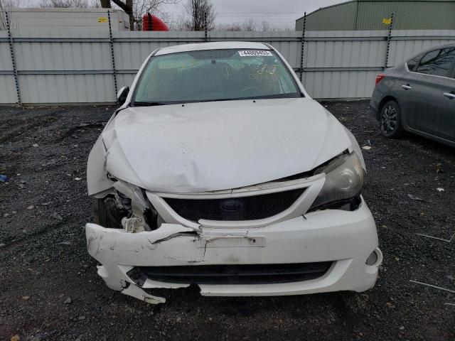 JF1GH61658H818534 - 2008 SUBARU IMPREZA 2.5I WHITE photo 5