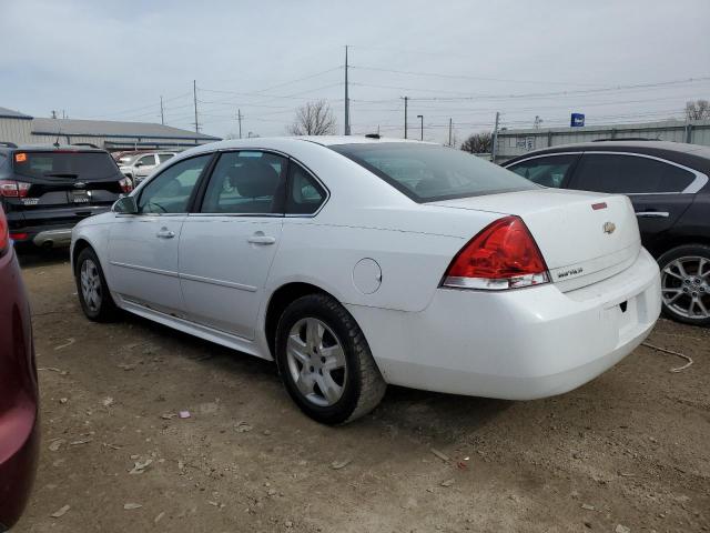 2G1WA5EK4A1156457 - 2010 CHEVROLET IMPALA LS WHITE photo 2