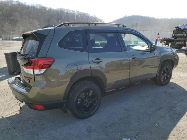 JF2SKAMC8NH449188 - 2022 SUBARU FORESTER WILDERNESS GREEN photo 3