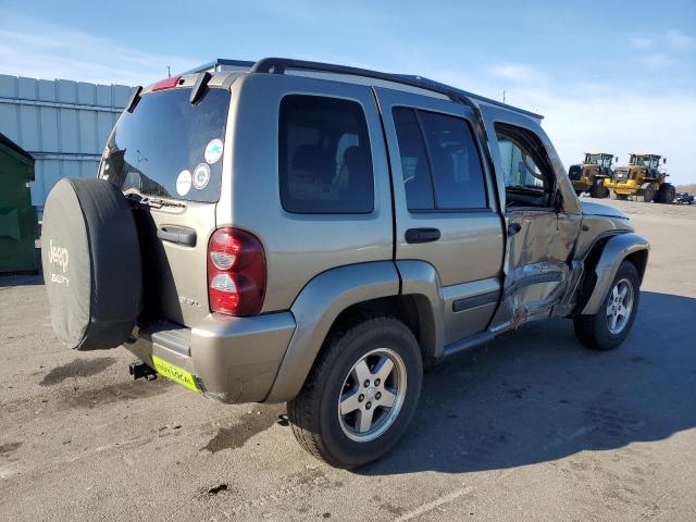 1J4GL38K65W656425 - 2005 JEEP LIBERTY RENEGADE TAN photo 3