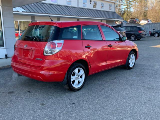 2T1KR32E15C340554 - 2005 TOYOTA COROLLA MA XR RED photo 3