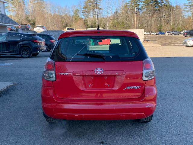 2T1KR32E15C340554 - 2005 TOYOTA COROLLA MA XR RED photo 4