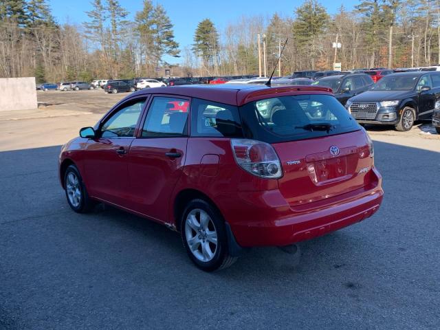 2T1KR32E15C340554 - 2005 TOYOTA COROLLA MA XR RED photo 5