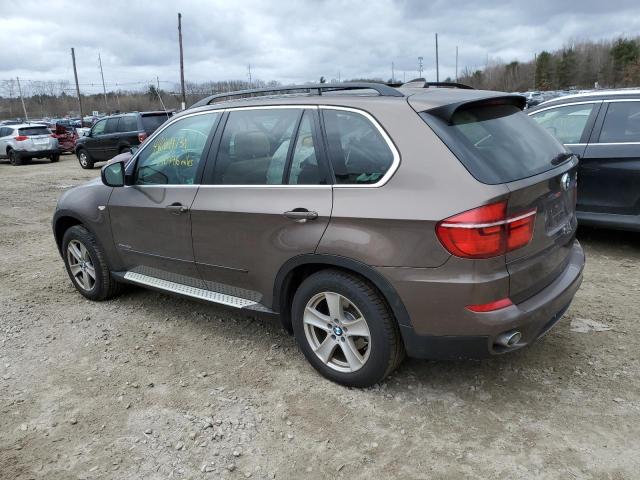 5UXZW0C57D0B92800 - 2013 BMW X5 XDRIVE35D BROWN photo 2