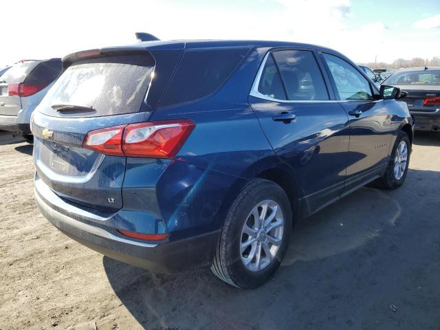 3GNAXKEV7LL324643 - 2020 CHEVROLET EQUINOX LT BLUE photo 3