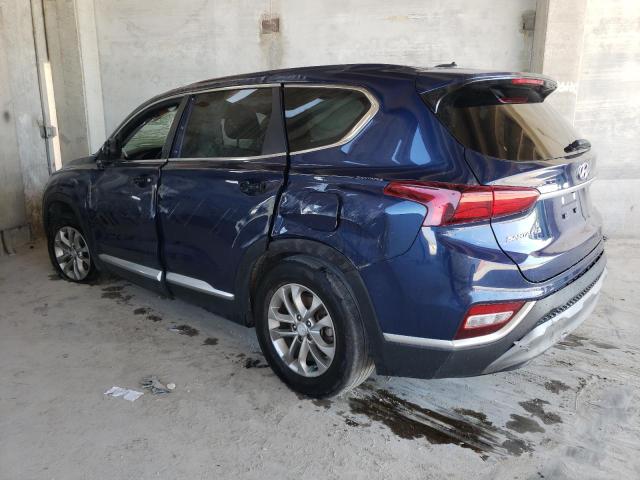 5NMS23AD5LH268794 - 2020 HYUNDAI SANTA FE SE BLUE photo 2