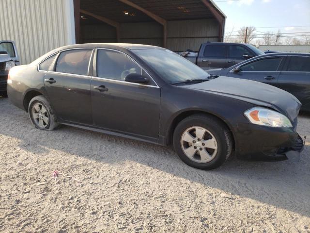 2G1WB5EK4A1168833 - 2010 CHEVROLET IMPALA LT BLACK photo 4