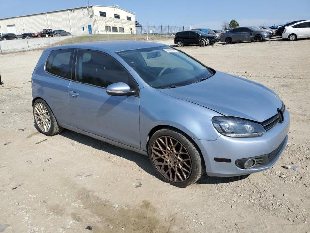 WVWBB7AJ9CW171284 - 2012 VOLKSWAGEN GOLF BLUE photo 4