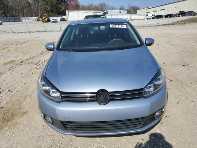 WVWBB7AJ9CW171284 - 2012 VOLKSWAGEN GOLF BLUE photo 5