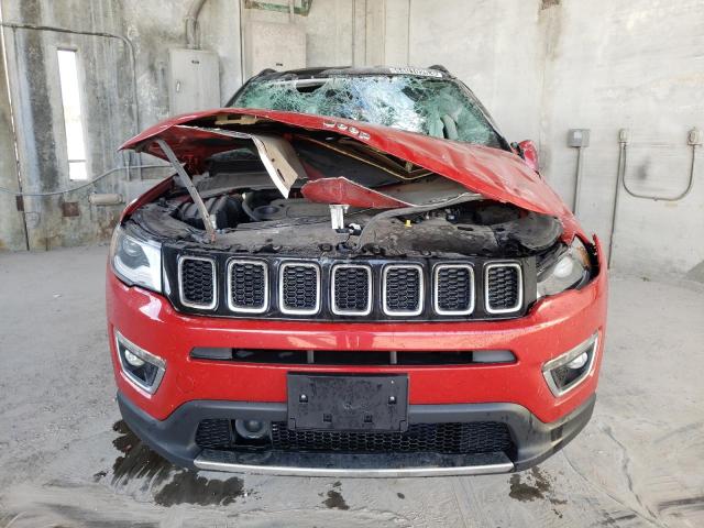 3C4NJDCB1MT604401 - 2021 JEEP COMPASS LIMITED RED photo 5