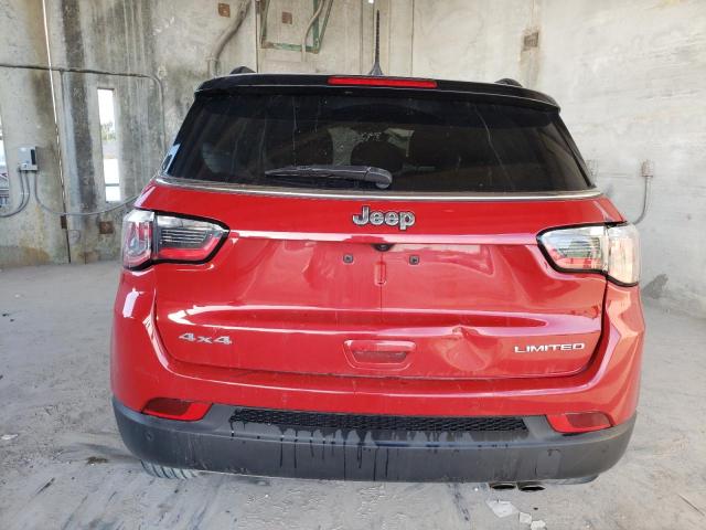 3C4NJDCB1MT604401 - 2021 JEEP COMPASS LIMITED RED photo 6