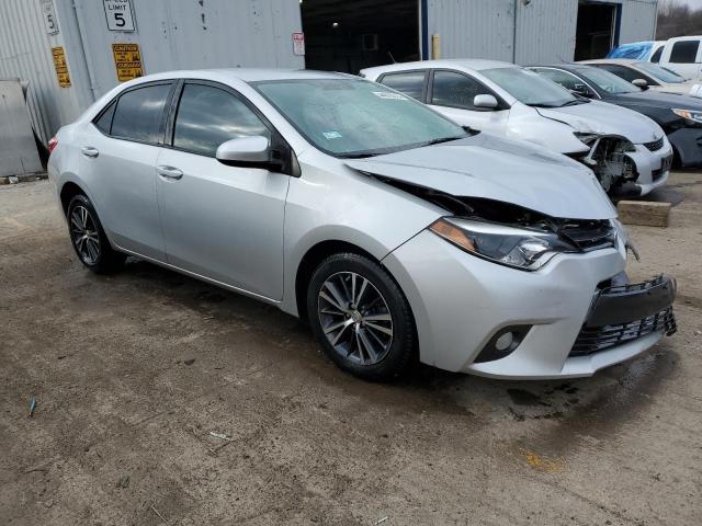 2T1BURHE1GC725124 - 2016 TOYOTA COROLLA L SILVER photo 4