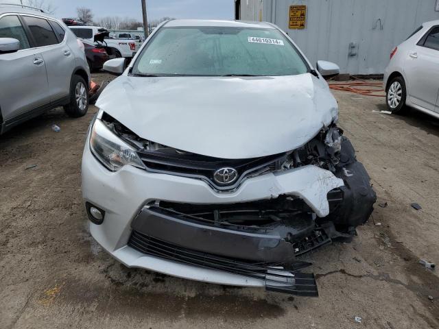 2T1BURHE1GC725124 - 2016 TOYOTA COROLLA L SILVER photo 5