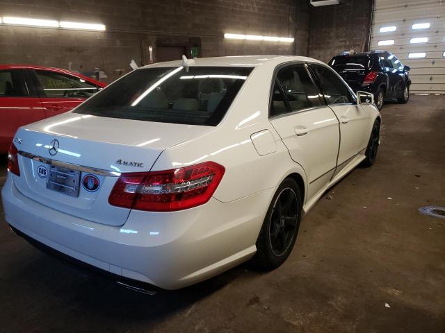 WDDHF8HB7BA293100 - 2011 MERCEDES-BENZ E 350 4MATIC WHITE photo 3