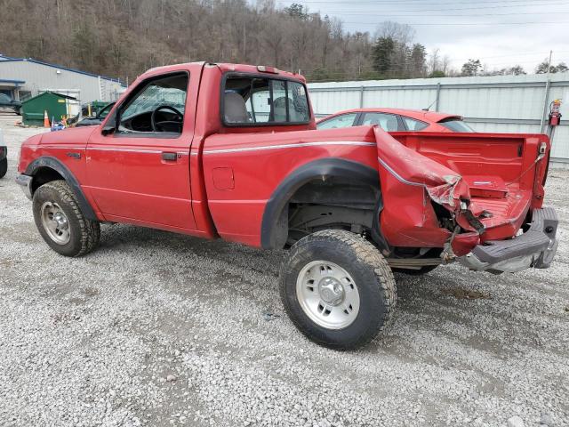 1FTCR11X8VTA22984 - 1997 FORD RANGER RED photo 2