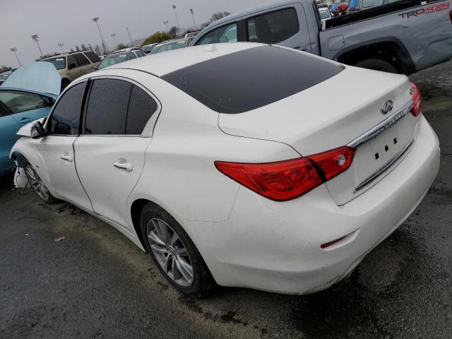 JN1CV7AP8HM642184 - 2017 INFINITI Q50 BASE WHITE photo 2