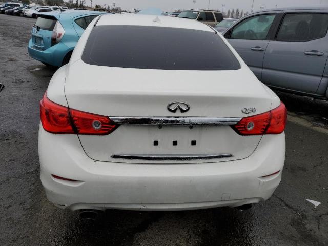 JN1CV7AP8HM642184 - 2017 INFINITI Q50 BASE WHITE photo 6