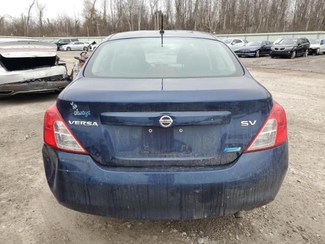 3N1CN7AP1CL902377 - 2012 NISSAN VERSA S BLUE photo 6