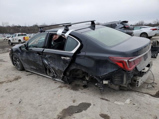 JH4KC2F98JC000408 - 2018 ACURA RLX SPORT HYBRID ADVANCE BLACK photo 2