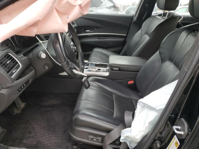 JH4KC2F98JC000408 - 2018 ACURA RLX SPORT HYBRID ADVANCE BLACK photo 7