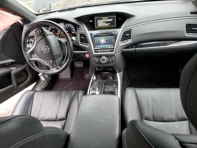 JH4KC2F98JC000408 - 2018 ACURA RLX SPORT HYBRID ADVANCE BLACK photo 8