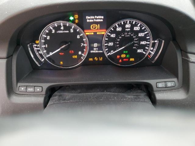 JH4KC2F98JC000408 - 2018 ACURA RLX SPORT HYBRID ADVANCE BLACK photo 9