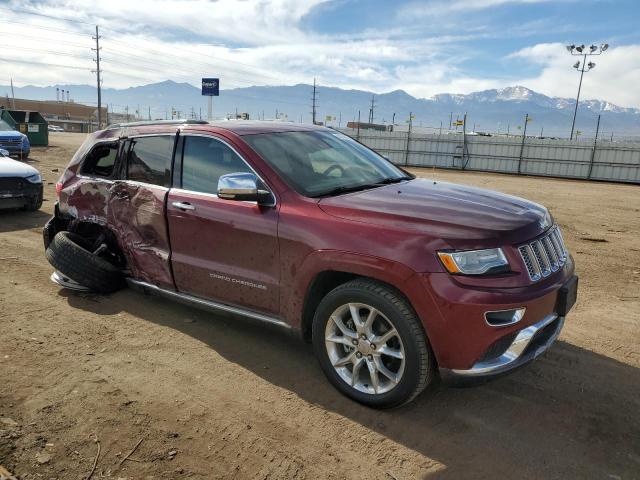 1C4RJFJG5GC396261 - 2016 JEEP GRAND CHER SUMMIT 勃艮第红 照片 4