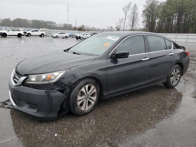 1HGCR2F36FA256132 - 2015 HONDA ACCORD LX BLACK photo 1