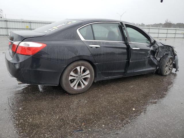 1HGCR2F36FA256132 - 2015 HONDA ACCORD LX BLACK photo 3