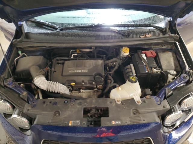 1G1JC5SB0C4185521 - 2012 CHEVROLET SONIC LT BLUE photo 11