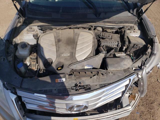 KMHFH4JG1CA002050 - 2012 HYUNDAI AZERA GLS SILVER photo 11