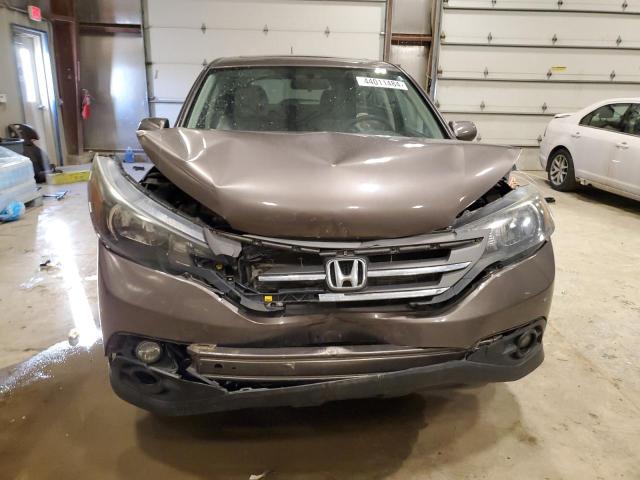 2HKRM4H52EH623150 - 2014 HONDA CR-V EX GRAY photo 5